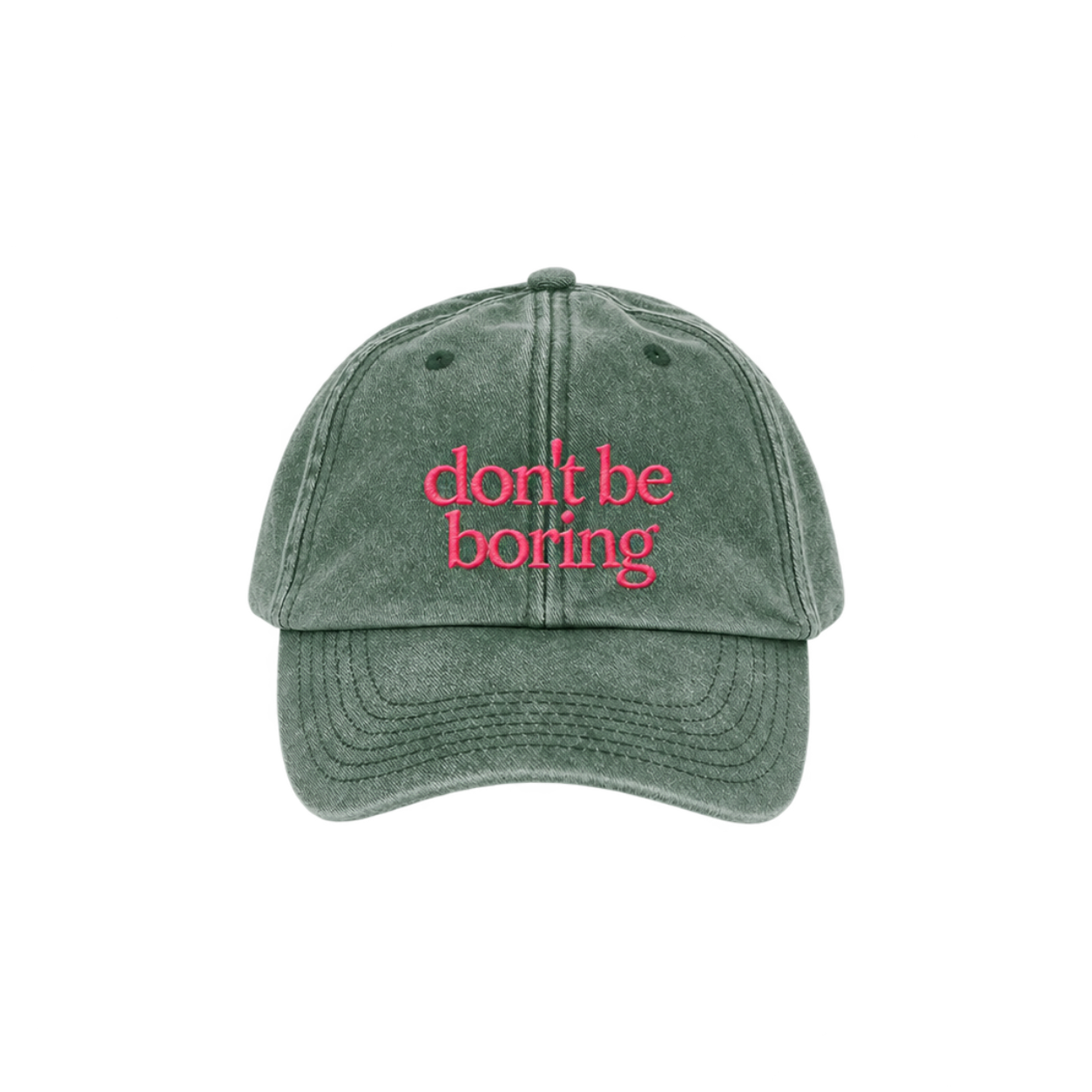 DON'T BE BORING