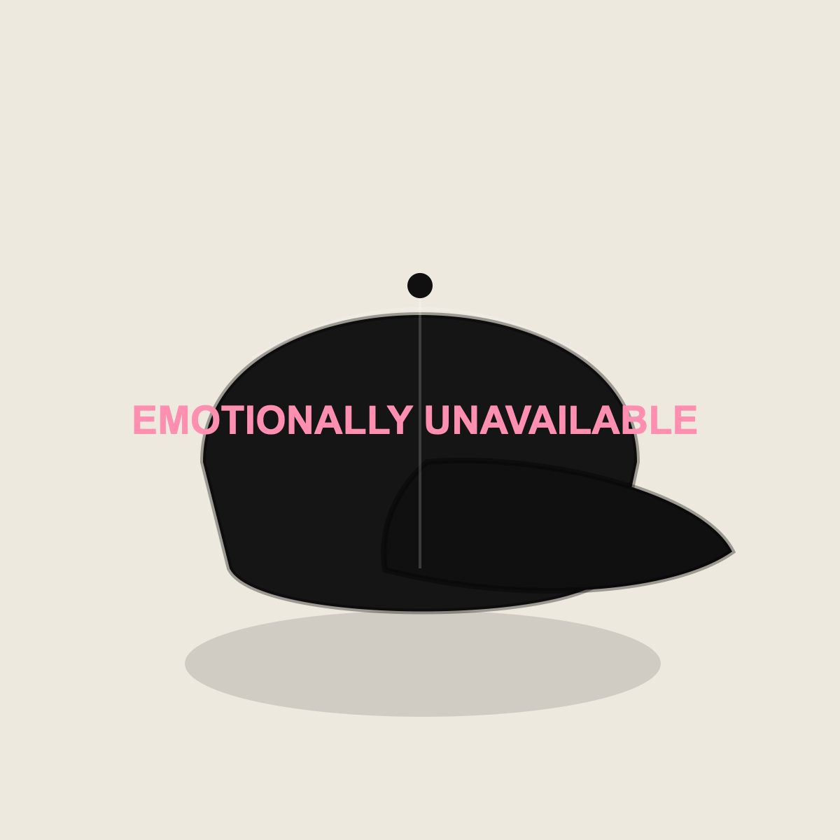 EMOTIONALLY UNAVAILABLE cap